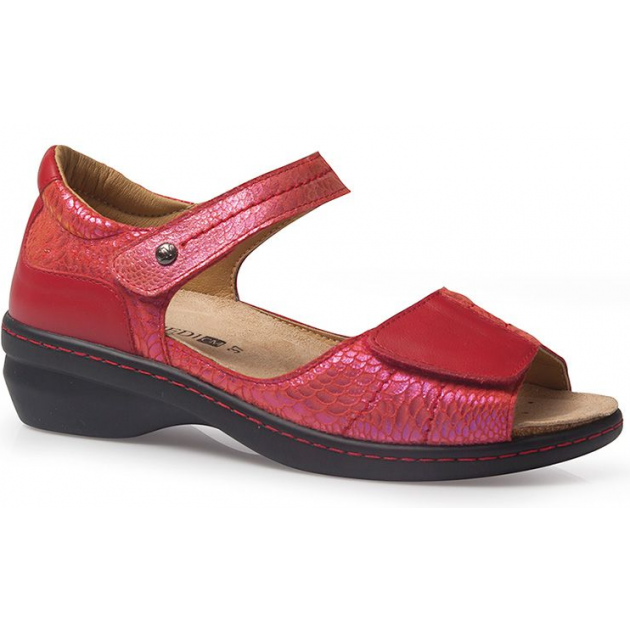 CALZAMEDI FASHION SANDAL  ROJO