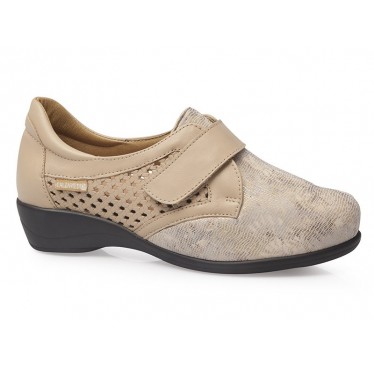 ELASTISCHE SOKKEN SCHOENEN 0685  BEIGE