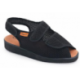 CALZAMEDI DOMESTICO ZAPATILLA DE TELA COMODA UNISEX  NEGRO