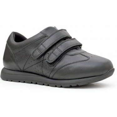 SCHOENEN CALZAMEDI VELCROS UNISEX  NEGRO