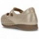 CALZAMEDI SNIJDEND ORTHOPEDISCH SANDAAL  BEIGE