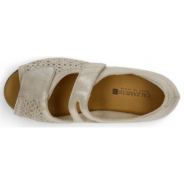 CALZAMEDI SNIJDEND ORTHOPEDISCH SANDAAL  BEIGE