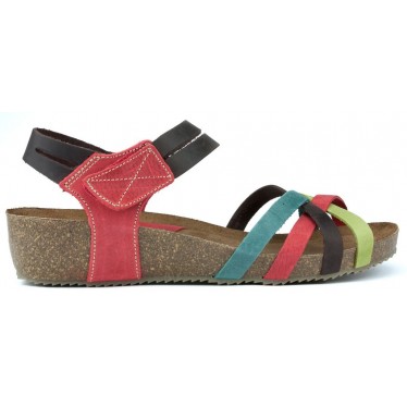 TUSSENTIJDS SANDALEN GELUKKIGE KLEUREN  MULTICOLOR