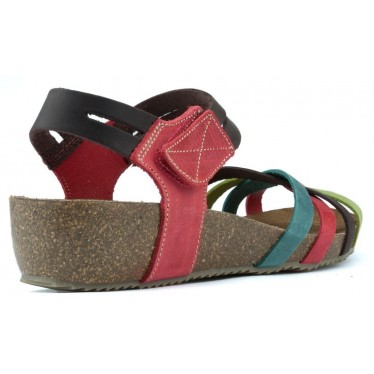 TUSSENTIJDS SANDALEN GELUKKIGE KLEUREN  MULTICOLOR