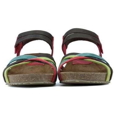 TUSSENTIJDS SANDALEN GELUKKIGE KLEUREN  MULTICOLOR
