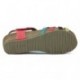 TUSSENTIJDS SANDALEN GELUKKIGE KLEUREN  MULTICOLOR