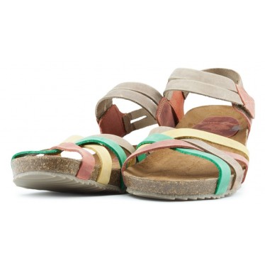 TUSSENTIJDS SANDALEN GELUKKIGE KLEUREN  SHINY