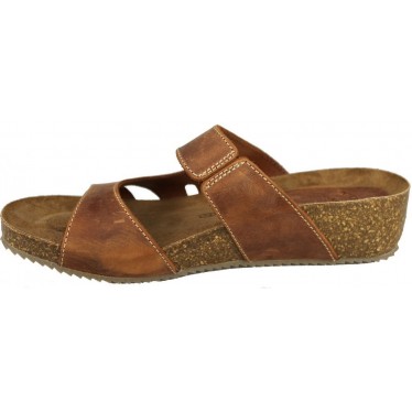 INTERBIOS W SANDALIA COMODA MUJER  MARRON