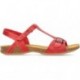 INTERBIOS SANDALEN AFRODITE  ROJO