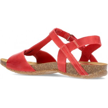 INTERBIOS SANDALEN AFRODITE  ROJO