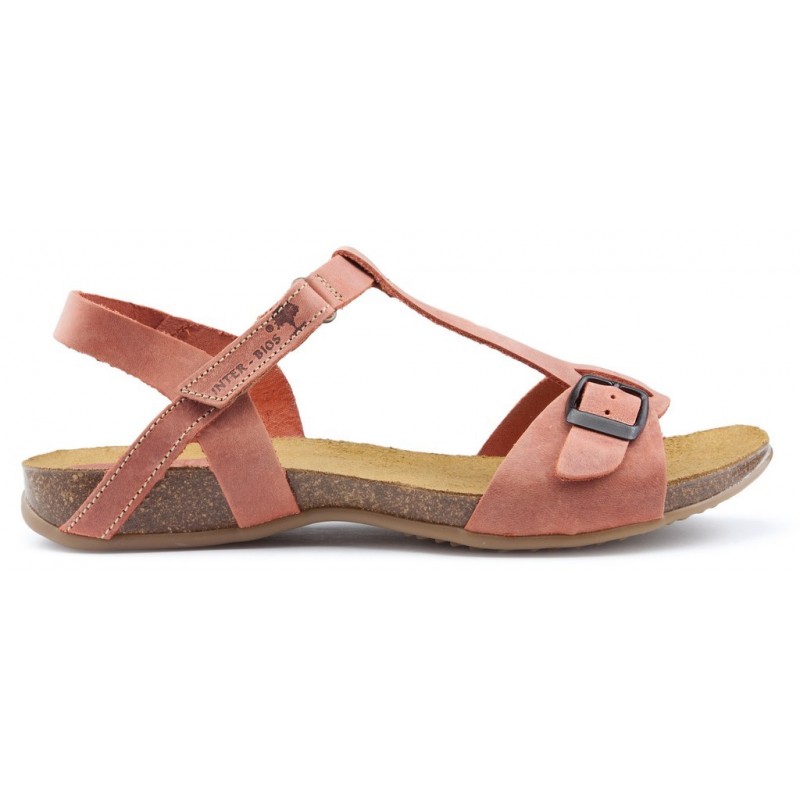 INTERBIOS SANDALEN AFRODITE  TEJA