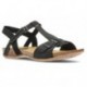 INTERBIOS SANDALEN AFRODITE  NEGRO