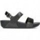 FITFLOP SANDALEN LULU CRYSTAL BACK-BAND  NEGRO
