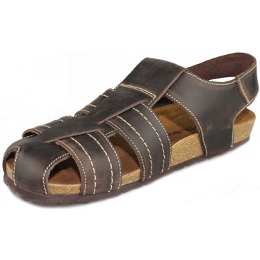 INTERBIOS SANDALEN GESLOTEN 9533  MARRON