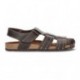 INTERBIOS SANDALEN GESLOTEN 9533  MOKA
