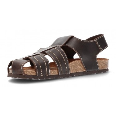 INTERBIOS SANDALEN GESLOTEN 9533  MOKA