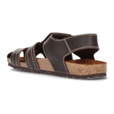 INTERBIOS SANDALEN GESLOTEN 9533  MOKA