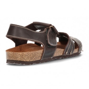 INTERBIOS SANDALEN GESLOTEN 9533  MOKA