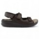 SANDALIAS MEPHISTO VALDEN VELCRO  MARRON