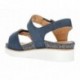 SANDALEN MEPHISTO TARINA UITNEEMBARE INLEGZOOL  JEANS_BLUE
