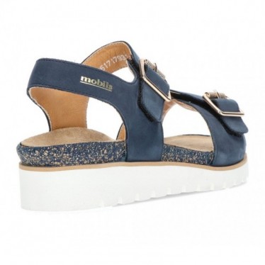 SANDALEN MEPHISTO TARINA UITNEEMBARE INLEGZOOL  JEANS_BLUE