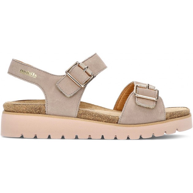SANDALEN MEPHISTO TARINA UITNEEMBARE INLEGZOOL  LIGHT_TAUPE