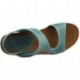 INTERBIOS Comfortabele half-sleehaksandalen  JEANS