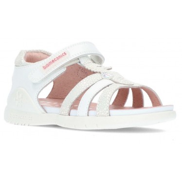 SANDALIA BIOMECANICS SAUVAGE CABALLITO 222208  WHITE