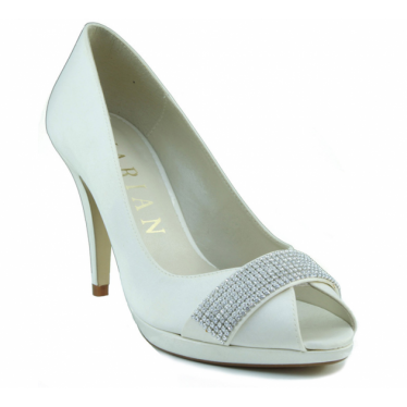 MARIAN ZAPATO DE MUJER FIESTA TACON  BLANCO