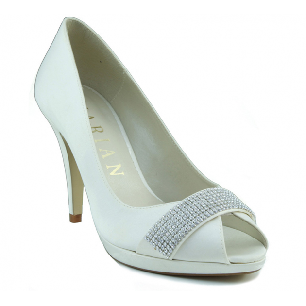 MARIAN ZAPATO DE MUJER FIESTA TACON BLANCO MARIAN ZAPATO DE MUJER FIESTA TACON BLANCO