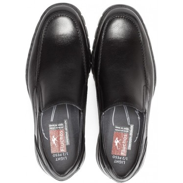 FLUCHOS 9144 CRONO SALVATE MOCASSIN MAN  NEGRO