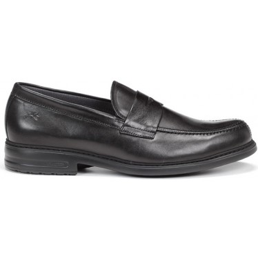 FLUCHOS 8721 SIMON NATUURLIJKE MOCASSIN MAN  NEGRO