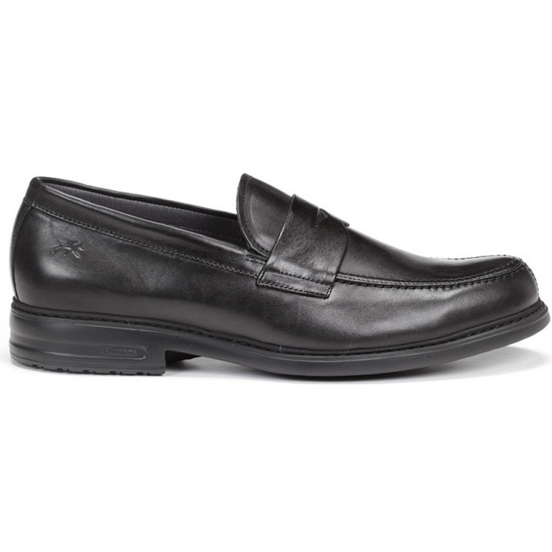 FLUCHOS 8721 SIMON NATUURLIJKE MOCASSIN MAN  NEGRO