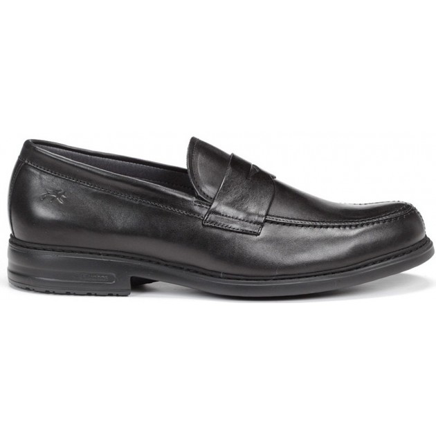 FLUCHOS 8721 SIMON NATUURLIJKE MOCASSIN MAN  NEGRO