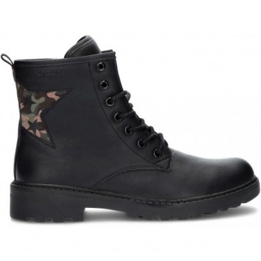 LAARZEN GEOX J CASEY J9420G  BLACK