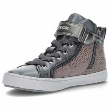 GEOX KALISPERA enkellaarsjes  DARK_GREY