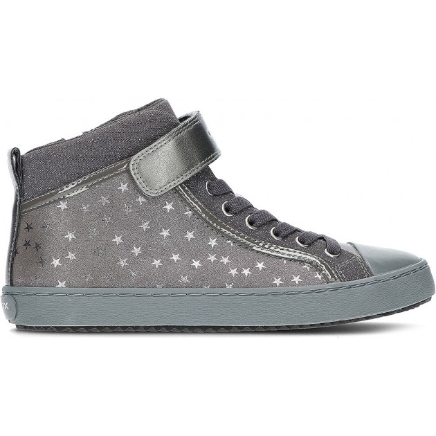GEOX KALISPERA enkellaarsjes GREY GEOX KALISPERA enkellaarsjes GREY