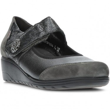 MANPHETINS VAN MEPHISTO BATHILDA  BLACK_CHARCOAL
