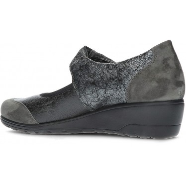 MANPHETINS VAN MEPHISTO BATHILDA  BLACK_CHARCOAL