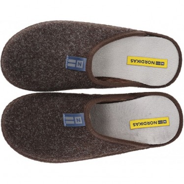 NORDIKAS TIROL 1728 PANTOFFELS  MOKA