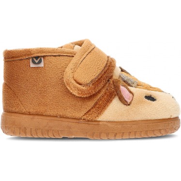 PANTOFFELS VICTORIA KIDS 105119  CUERO