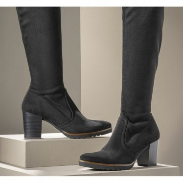 VLOEIBARE LAARZEN D7890 THAIS STRETCH  NEGRO