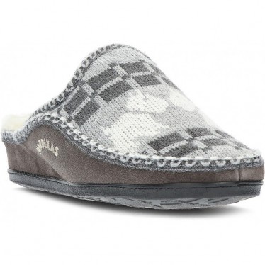 NORDIC PANTOFFELS SCOTT 1502  GRIS