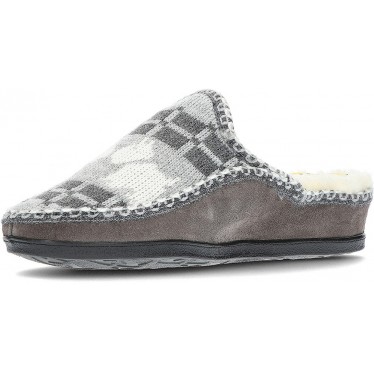 NORDIC PANTOFFELS SCOTT 1502  GRIS