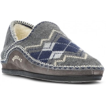 NORDIKAS CLASSIC CAB 3002 SLIPPERS  GRIS