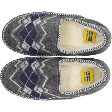NORDIKAS CLASSIC CAB 3002 SLIPPERS  GRIS