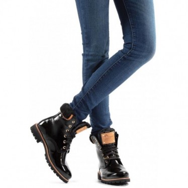 LAGE LAARZEN PANAMA JACK PANAMA03IGLOOW  BLACK_PATENT