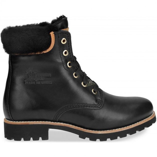 LAGE LAARZEN PANAMA JACK PANAMA03IGLOOW BLACK LAGE LAARZEN PANAMA JACK PANAMA03IGLOOW BLACK