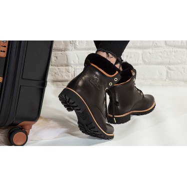 LAGE LAARZEN PANAMA JACK PANAMA03IGLOOW  BLACK