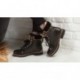 LAGE LAARZEN PANAMA JACK PANAMA03IGLOOW  BLACK